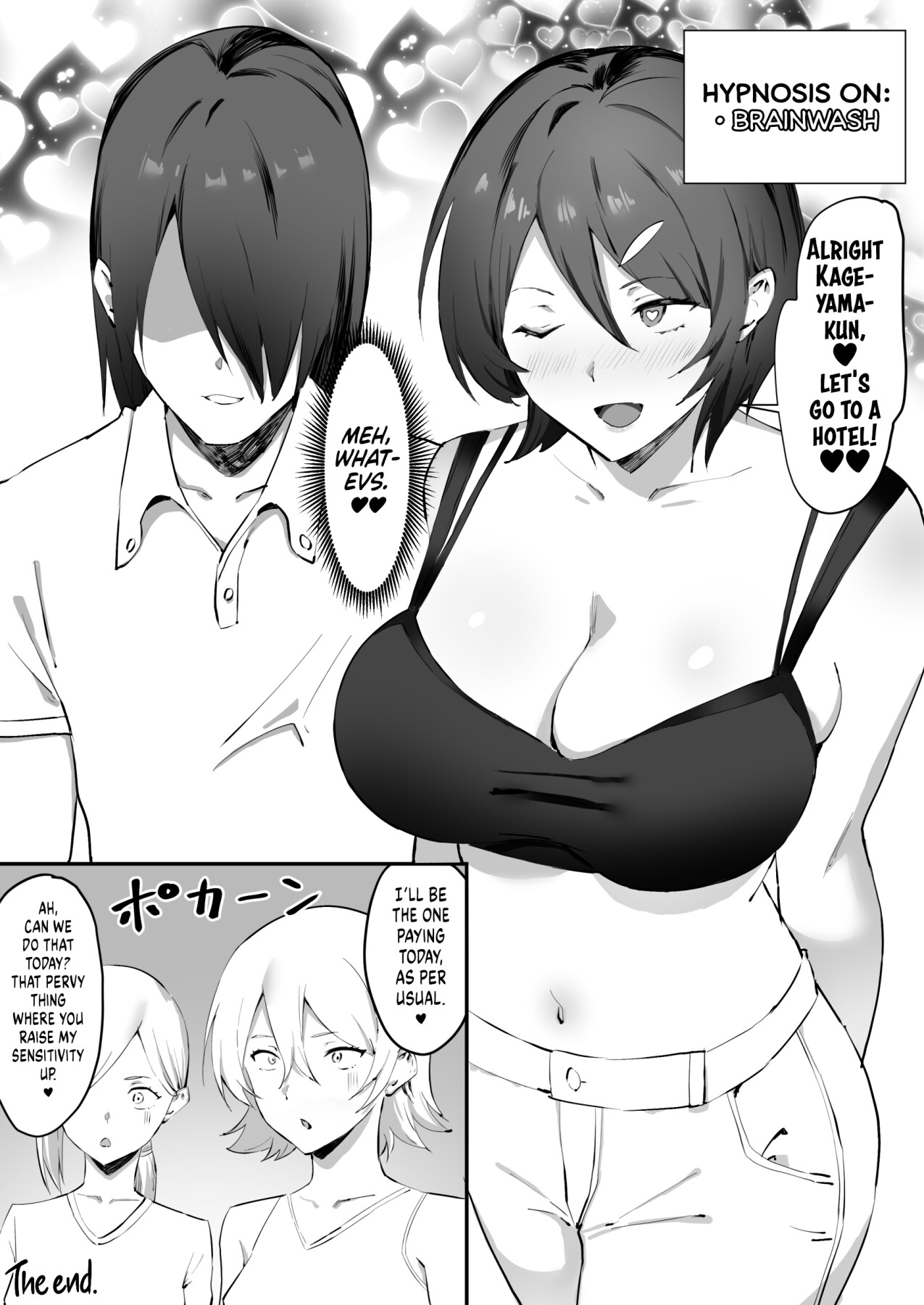 Hentai Manga Comic-Hypnotic Big-Breasted Girlfriend-Read-37